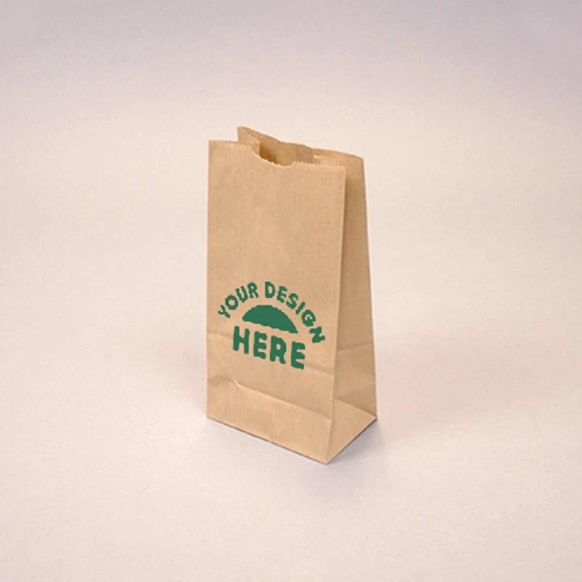Custom-Printed Natural Kraft 4-lb G